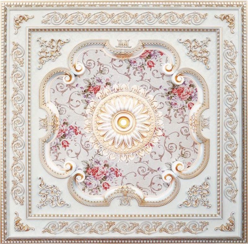 PS Artistic Ceiling Rose for House Ceiling Design Types of Ceiling Light Tile Board