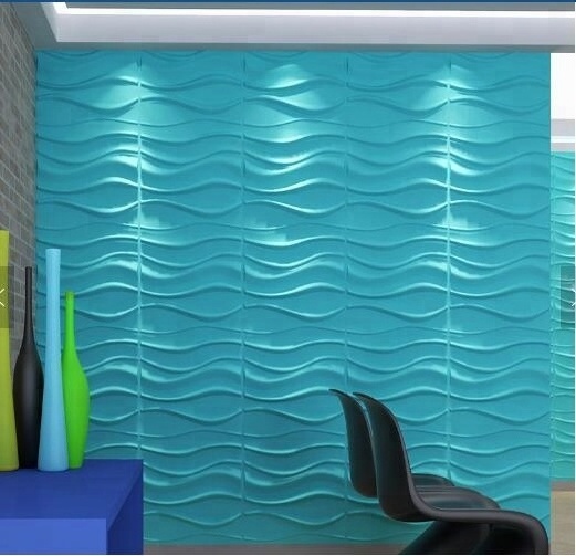 Home Decor Wall Wave Texture 3D Modern Wall Panel For Sale