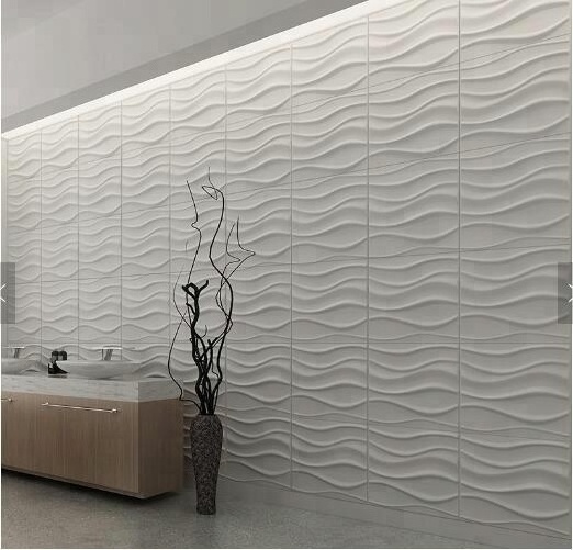 Home Decor Wall Wave Texture 3D Modern Wall Panel For Sale