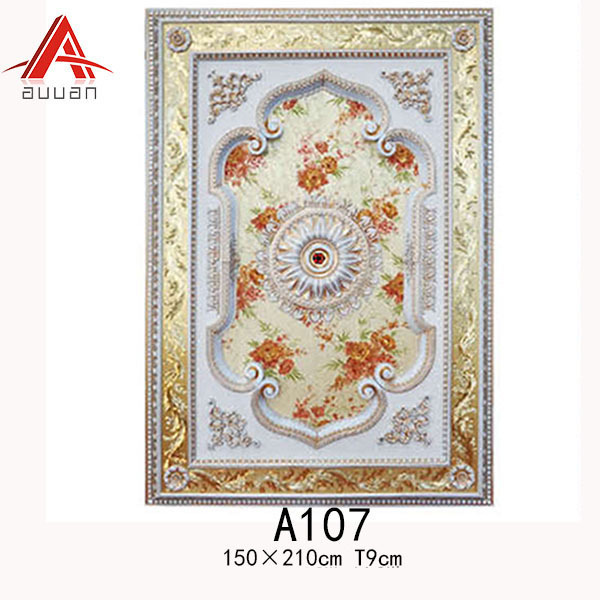 Elegant bathroom wall PS artistic ceiling light housing ceiling panels from Shanghai