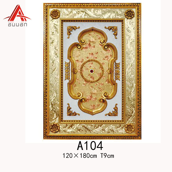 Gorgeous PS artistic ceiling tile medallion materials ceiling spot light used for false ceiling