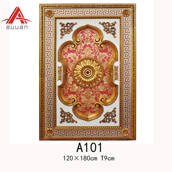 Gorgeous PS artistic ceiling tile medallion materials ceiling spot light used for false ceiling