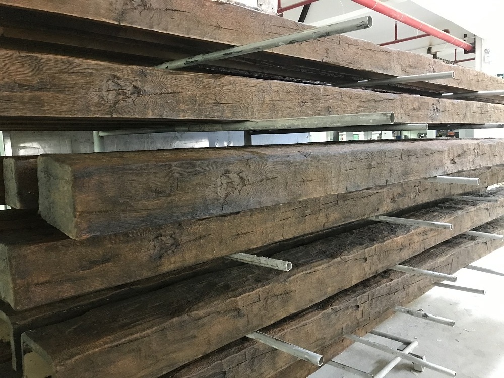 2019 Hot selling Polyurethane faux wood beam for interior ceiling decor from China