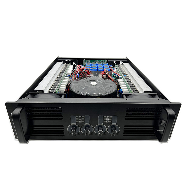 41100 power amplifier Class H 3U 4 Channel Digital Stereo Power Amplifier Audio 1100w high power amplifiers