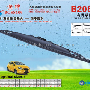 Natural Rubber Refill Universal Winshield Wiper Blade Easy to Install