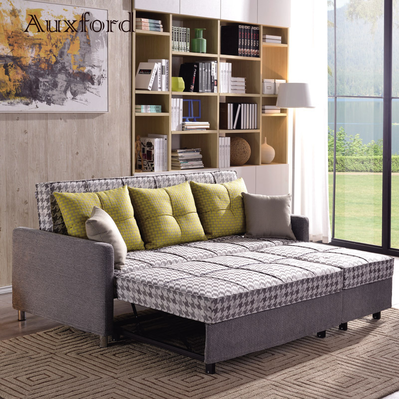 Living Room Furniture Modern Folding Transformer Corner Linen Fabric Sofa Bed