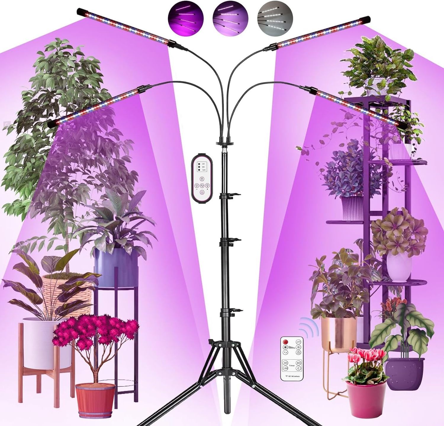 Growing Led Light For Plant Growth Indoor Grow Tube Lights Full Spectrum Led Mover Strip Tent Complete Kit With UV IR Diodes