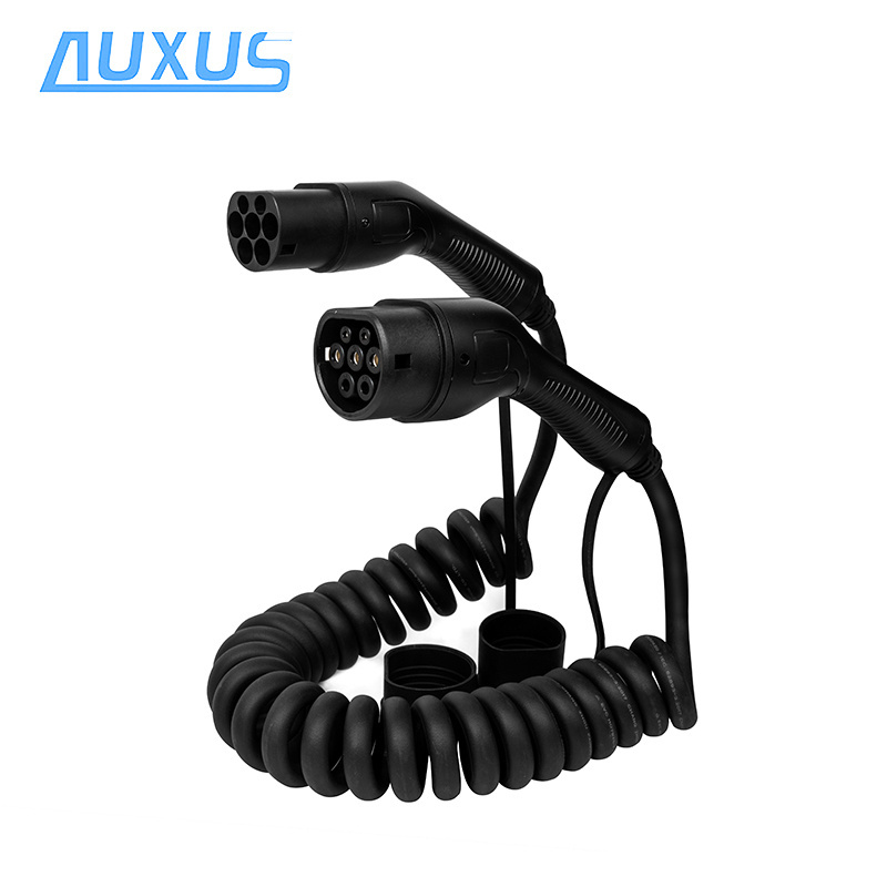 16A 32A 3 Phase ev charging cable 22kw Mode 3 electric car charging extension cable type 2 to type 2 ev charging cable