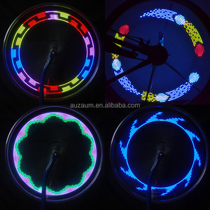 14LED bicycle Wheel Flash Light Double-Side Display Bicycle Wheel LED Light