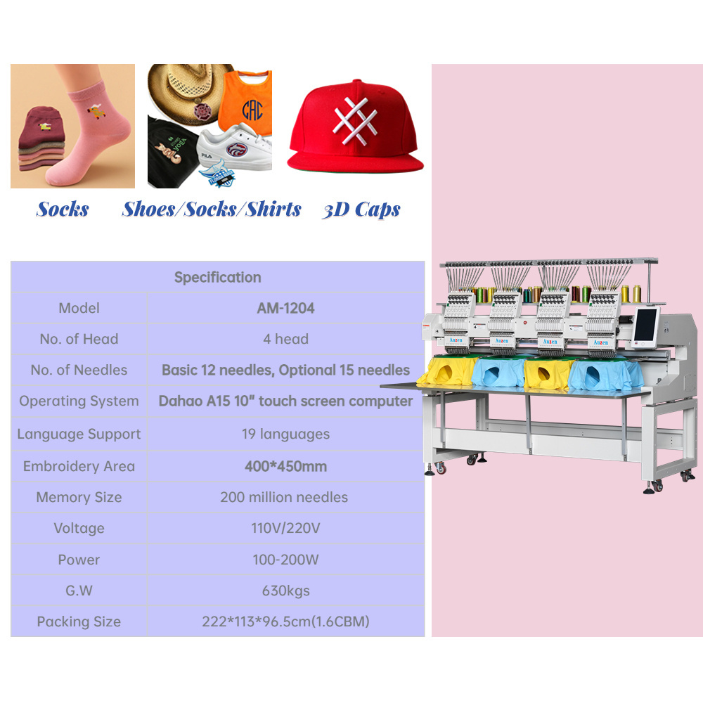 similar tajima multifunctional 4 heads 12 needles embroidery machine price computerized machine for jackets hat flat embroidery