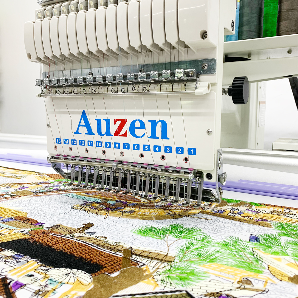 cheap brother 1 Head embroidery machine monogram machine prices for ca p/t-shirt/flat embroidery