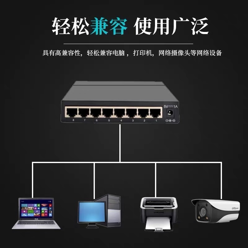 Dahua HIK Poe Gigabit Managed Switch Professional Poe Switch 26 Port Technology Switch Original PFS4210-8GT-150