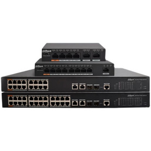 Dahua HIK Poe Gigabit Managed Switch Professional Poe Switch 26 Port Technology Switch Original PFS4210-8GT-150