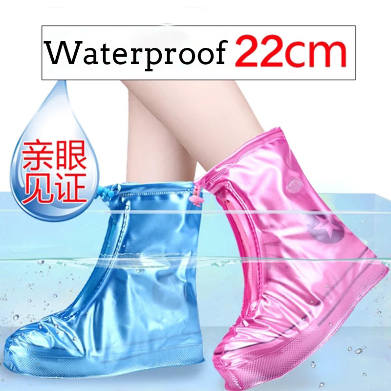 Waterproof Shoes Cover Boots Overshoes for Rain Snow Boots Covers Overshoes Galoshes Travel for Men Women