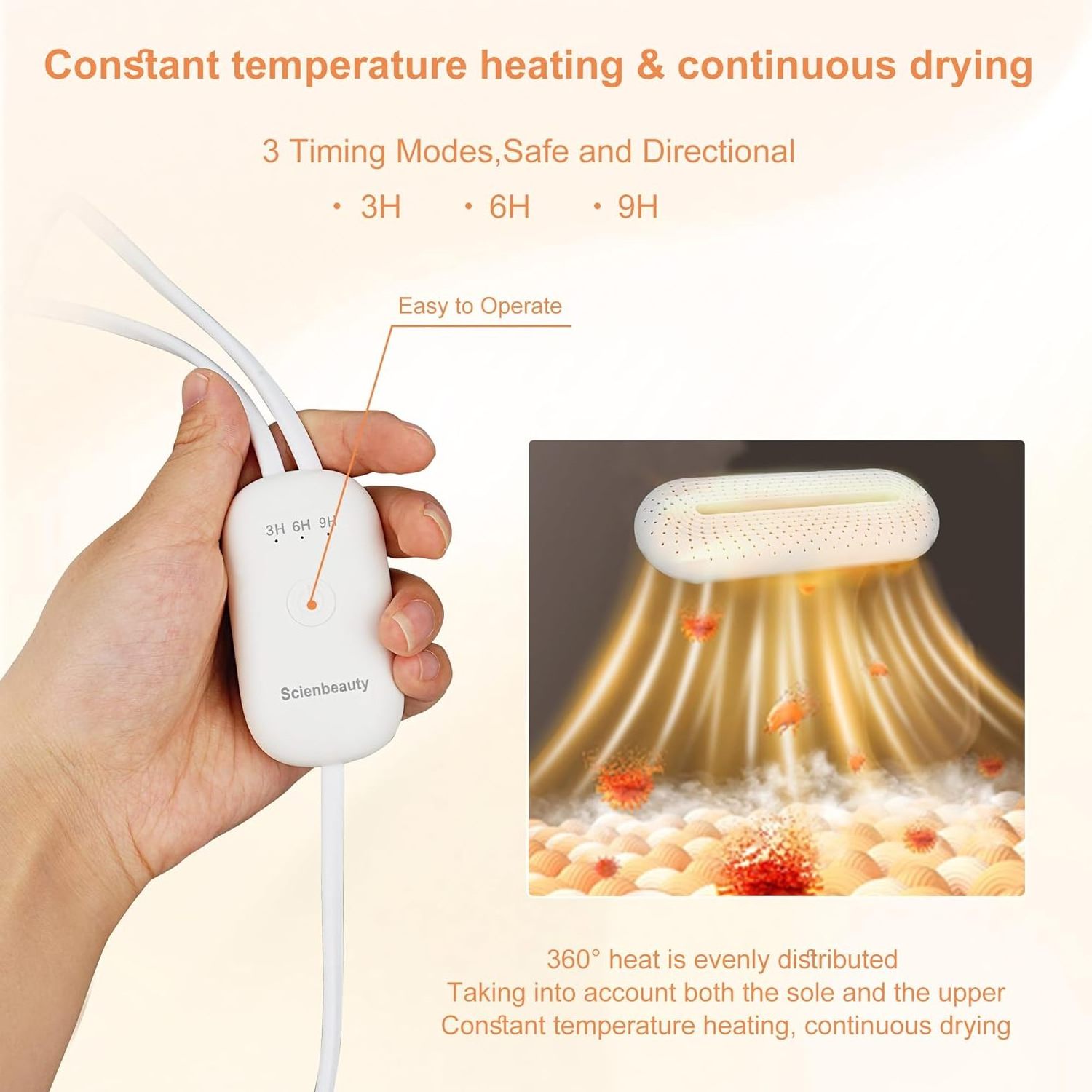 Adults And Kids Constant Heating Timing Odor Deodorant Dehumidify Shoe Washing And Dryer Machine