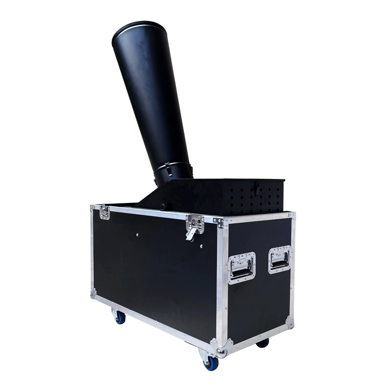 Ava  DMX/manual color paper blower ribbon confetti shooter machine cannon machine blaster launcher remote dmx confetti machine