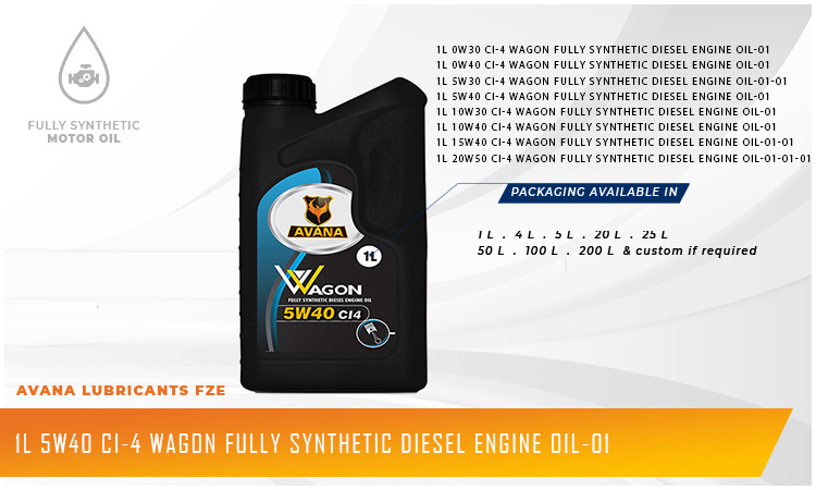 Engine oil 1L 5W40 CI-4 Wagon fully synthetic Diesel Engine oiL-01 full synthetic engine oil for car lubricant oil