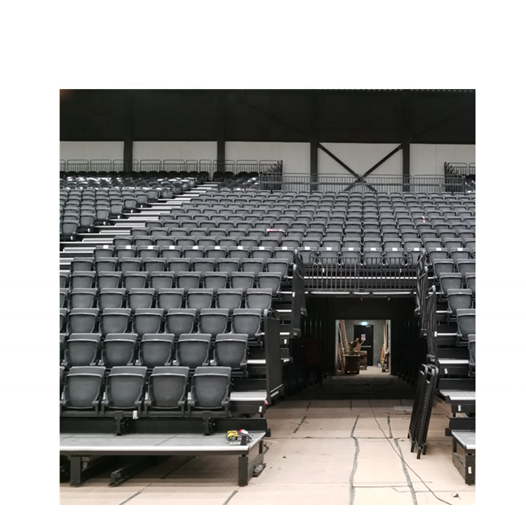 Avant Electric Folded Tribune Indoor Telescopic Event Bleachers Retractable Gym Stadium Chair Auditorium/Theater/Stadium Seating