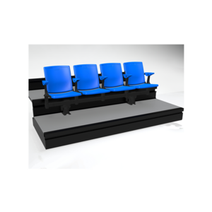 Avant retractable bleachers,retractable platforms telescopic tribunes indoor stadium seating for sports training