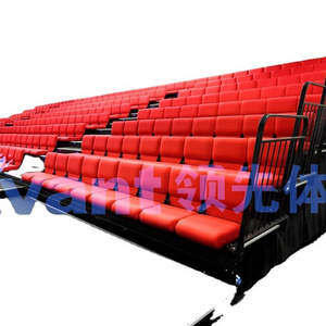 Avant Retractable Bleachers Indoor Telescopic Stadium Seating Auditorium Theater Seats Folding Stadium Chairs With Back Support