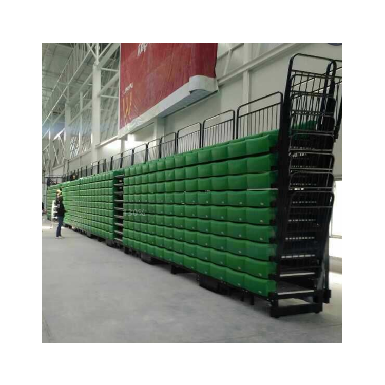 Avant retractable gym bleachers telescopic seating system metal structure bleacher be retractable