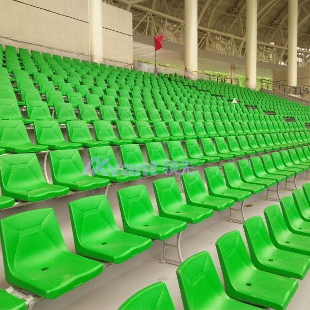 Avants High-quality Auto Tip-Up Fixed Folding Stadium Seats With Middle Backrest Outdoor Arena Floor Mounting Stadium Seating