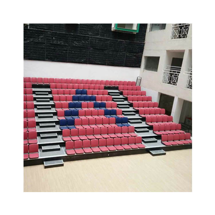 Avant indoor seating school chair  retractable metal gym structure bleachers seating for fitness centre