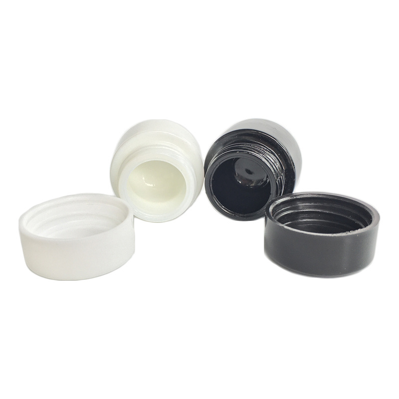 5ml Wax Oil Glass UV Sauce Jar Stash Container with CRC Black Lid