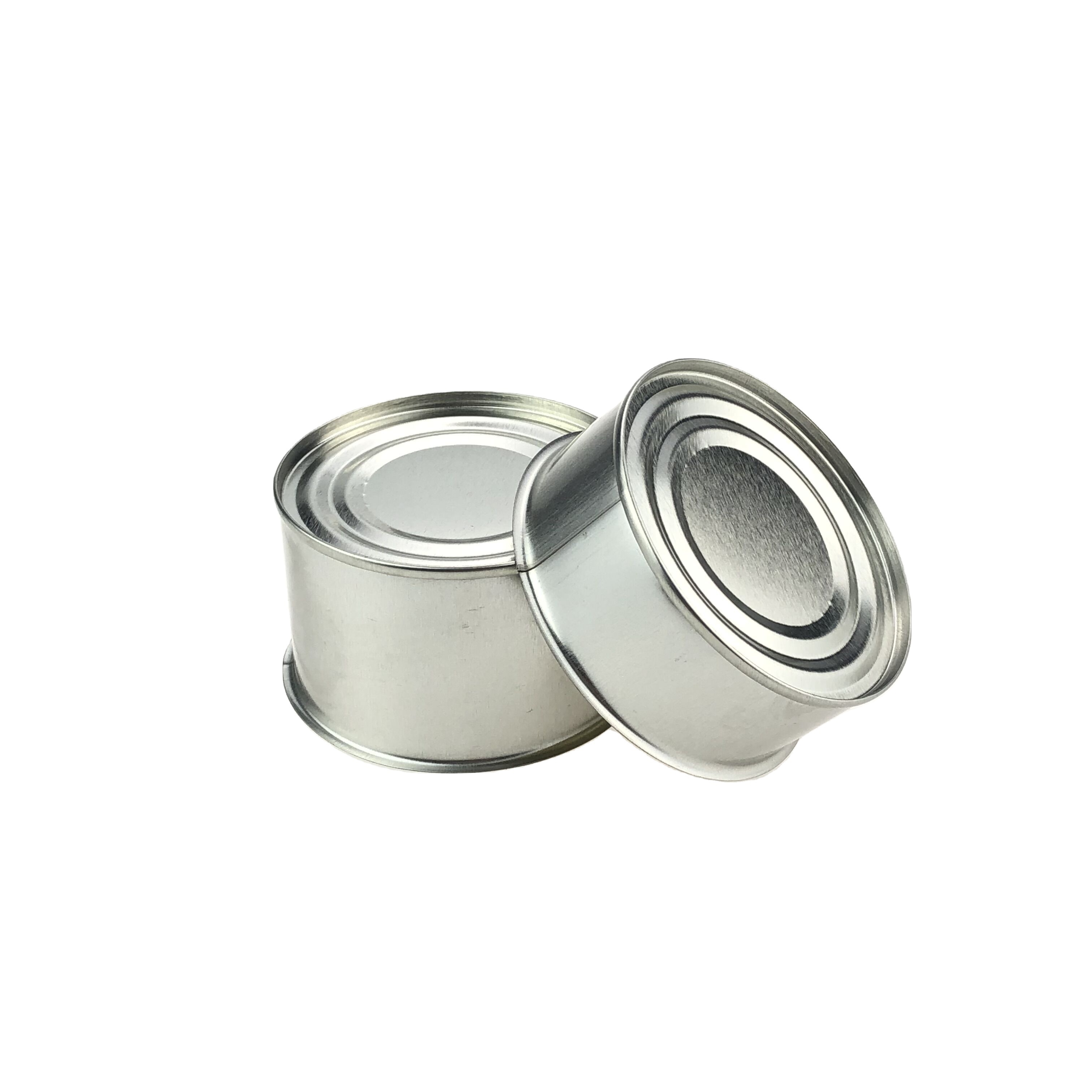 Wholesale Food Grade Tinplate 307# Gold Coating Pressitin Cans Tuna Edible Tin Package Can