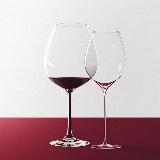 Red Wine Glasses 16oz 480ml Long Stem Stemware Wine Glass Goblets Clear Red Wine Glass