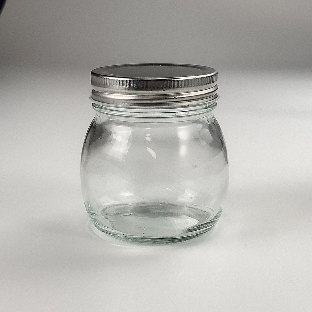 Factory Direct Sale 500ml Wide Mouth Mason Glass Jar With Screw Lid