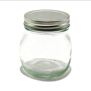 Factory Direct Sale 500ml Wide Mouth Mason Glass Jar With Screw Lid