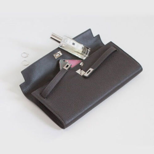 Women Multifunctional Canvas clutch Leisure Travel Lightweight Portable Short Style All Match Credit Card Holder Coin Purse