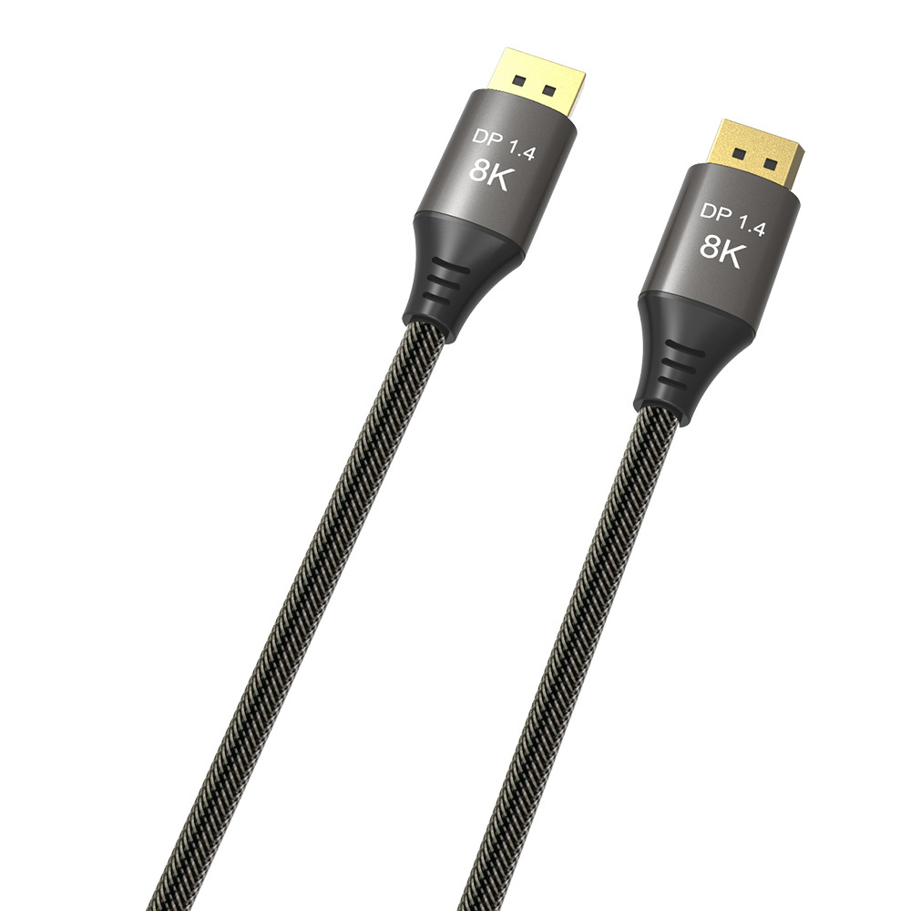 Hot Selling Black Display Port To Display Port Cable Male Adapter Video Cable For Pc Monitor