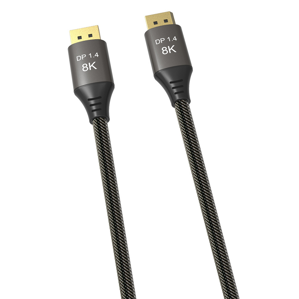 Hot Selling Black Display Port To Display Port Cable Male Adapter Video Cable For Pc Monitor