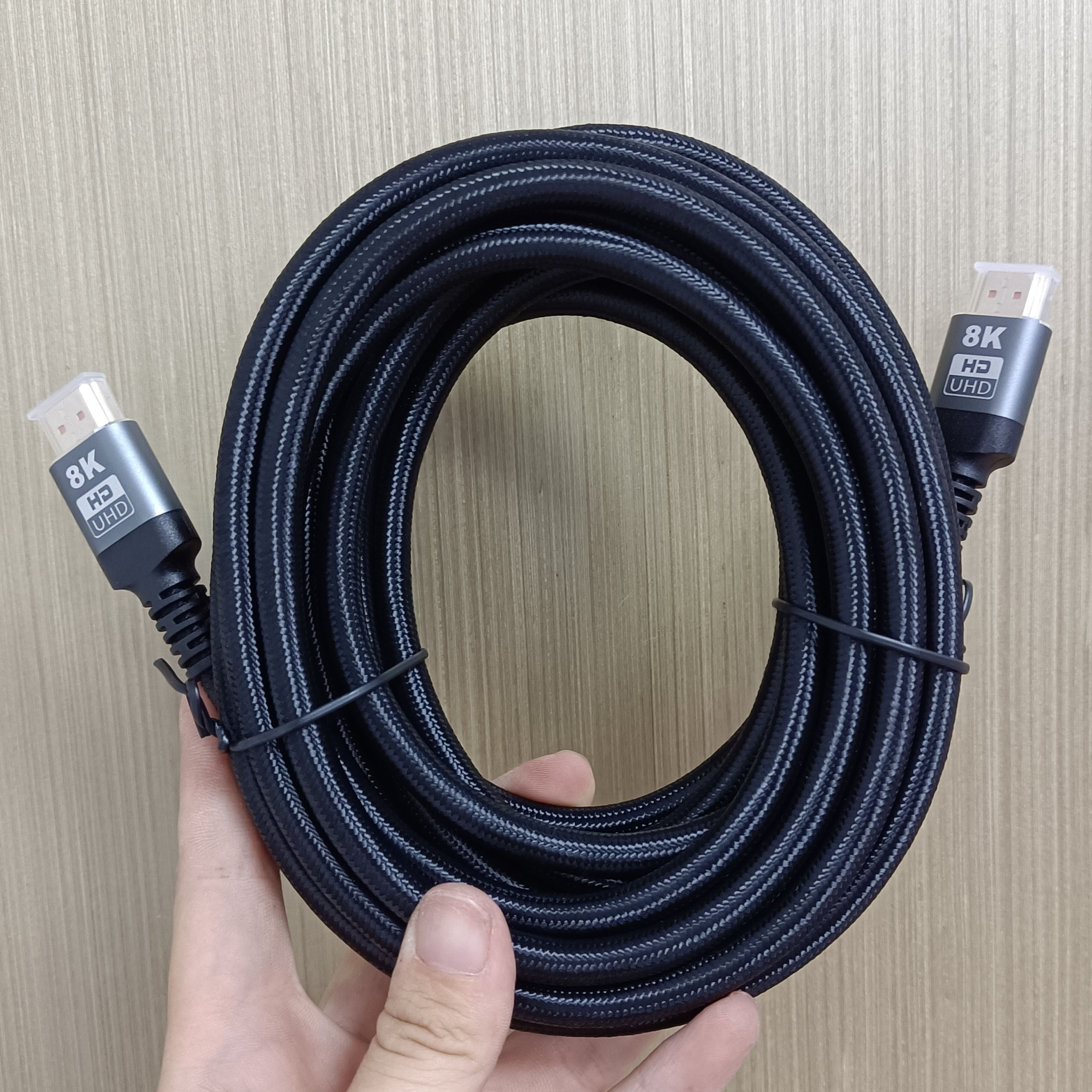 Pass ATC test HDMI2.1 Gold Plated Metal Kabel Movil a Tv Wire Cords Cabo HD Cavo Support 2.1 OEM 4K 120Hz 8K 60hz To HDMi Cable