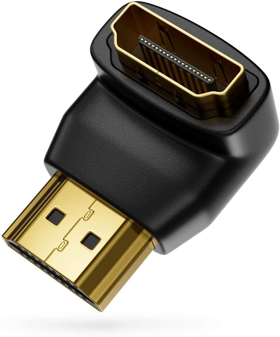 HDMI 90 Degree and 270 Degree Right Angle Male to Female Adapter HDMI Male to Female Connector