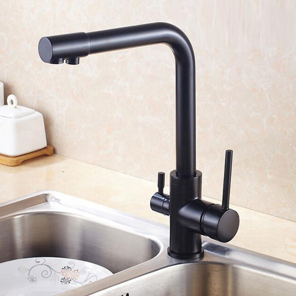 AVATAR Brass Single Handle European Gold 3 Way Kitchen Faucet 4 buyers