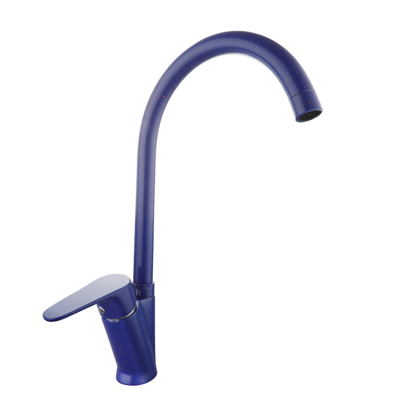 ISO9001good quality blue color kitchen sink mixer industrial kitchen faucet 2 buyers wolverine brass kitchen faucet