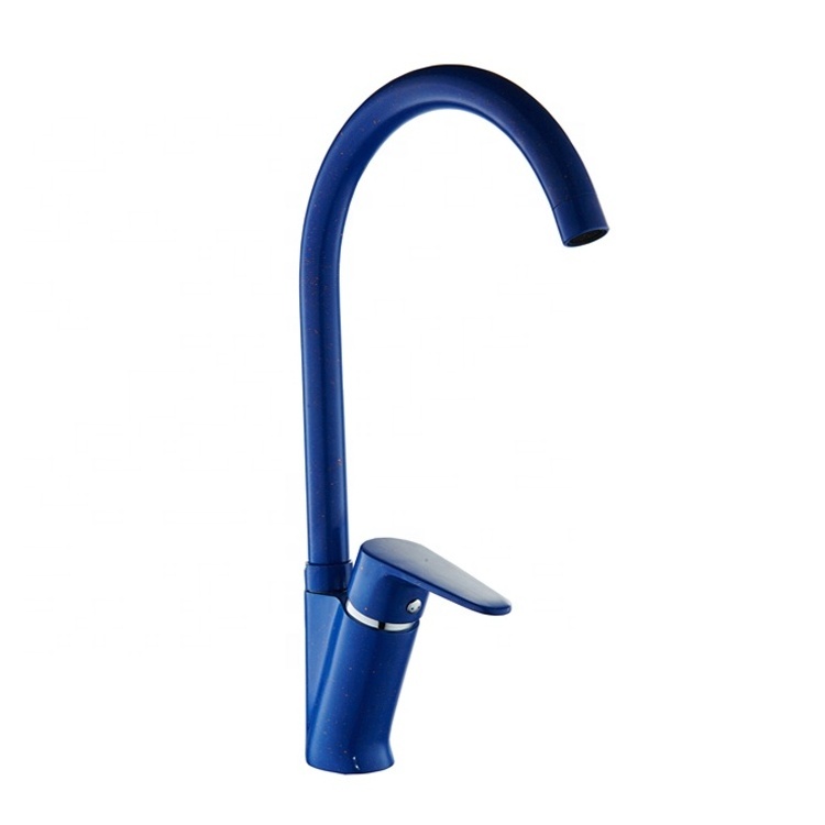 ISO9001good quality blue color kitchen sink mixer industrial kitchen faucet 2 buyers wolverine brass kitchen faucet