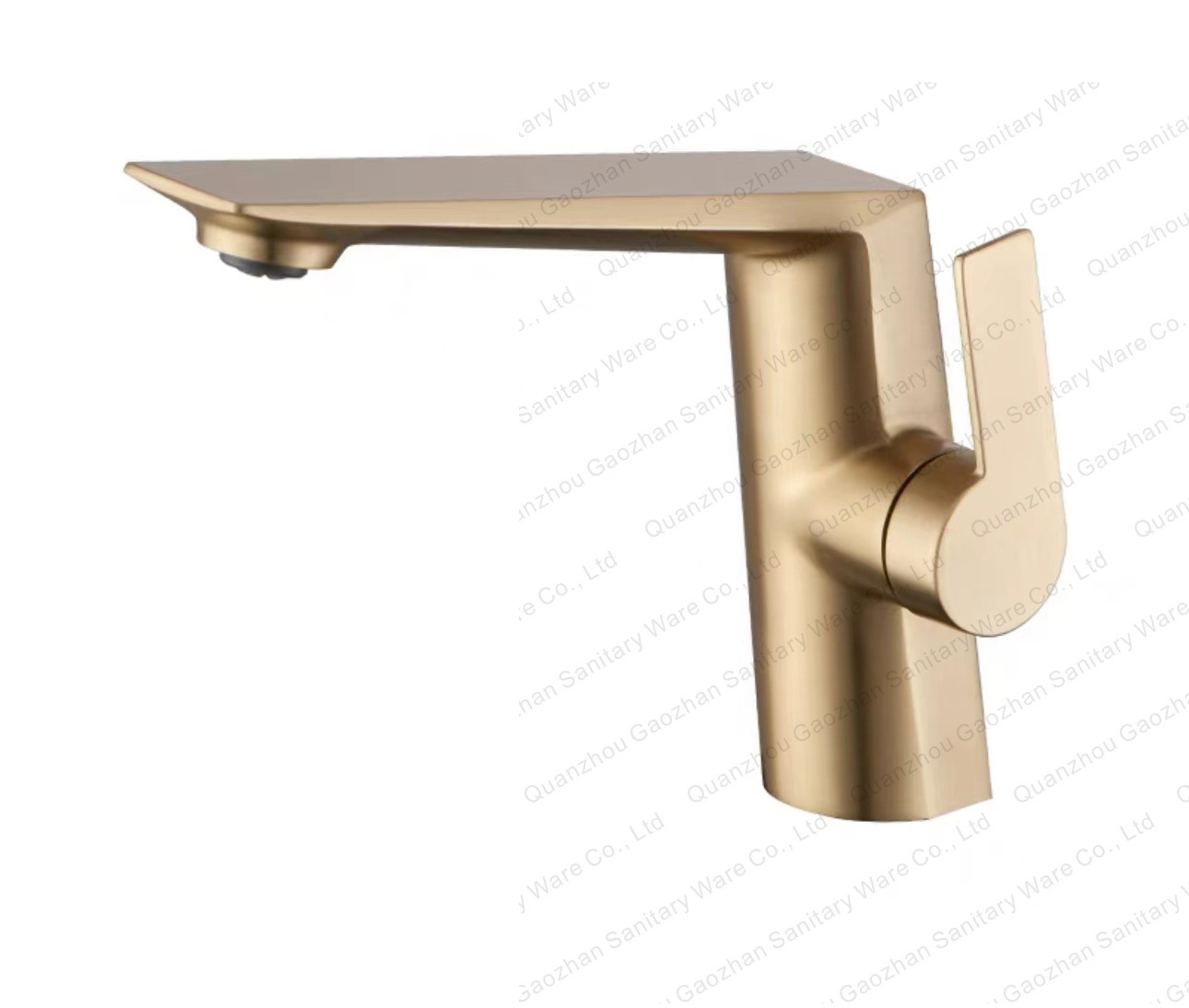 Single Handle Hole Gold Bathroom Basin Sink Tap Taps Mixer Faucet For Bathroom