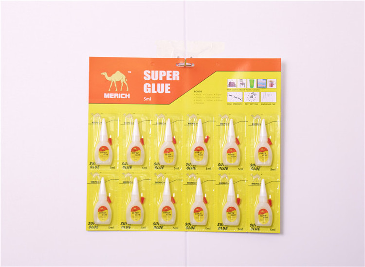 Factory Price Wood Plastic Fabric Rubber Bonding Liquid Cyanoacrylate Adhesives Bottle Super Glue For Shoes