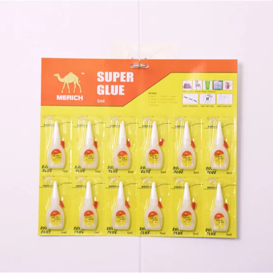 Factory Price Wood Plastic Fabric Rubber Bonding Liquid Cyanoacrylate Adhesives Bottle Super Glue For Shoes