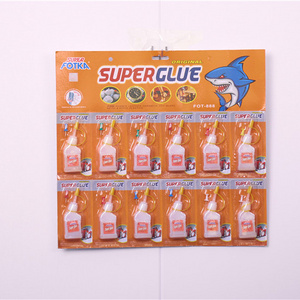 5g Clear Plastic Bottle Super Glue Fast-Bonding Metal Rubber Cyanoacrylate Adhesive