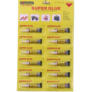 3g Quick Bonding Super Glue For Leather And Metal Packaging To Stick Firmly Clear Cyanoacrylate Adhesive