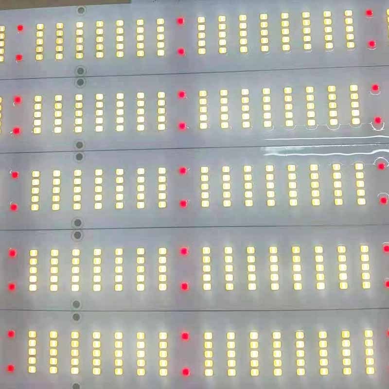 48v 301h led pcb high-power 100w grow light aluminum pcb full spectrum with 660nm