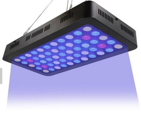 2018 Hot Sale 165w marine aquarium led lighting  white blue led coral reef aquarium lights