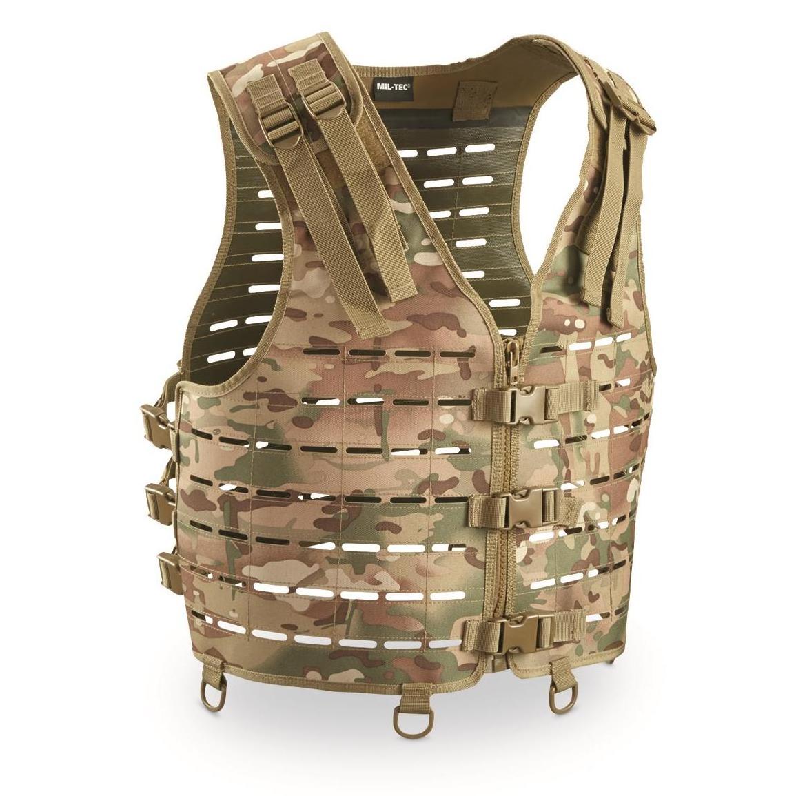 AVATAR Factory OEM Price  Low Profile Jungle Hunter Comfortable breathable  Hunting Tactical Vest Laser Cut Molle Vest