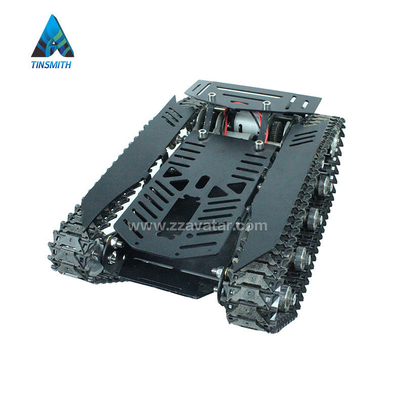 crawler autonomous mini robot rubber remote control tracked vehicle chassis atv all terrain