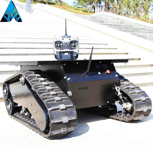 robot chassis for secondary development items robot track chassis tank rubber undercarriage